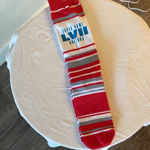 NEW WITH TAG SUPERBOWL LVII SOCKS - Picture 4 of 7